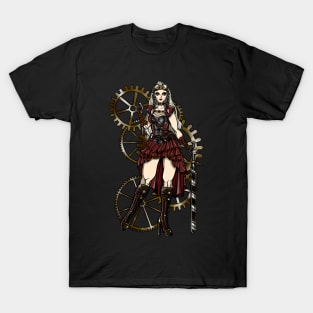 Steampunk girl! T-Shirt